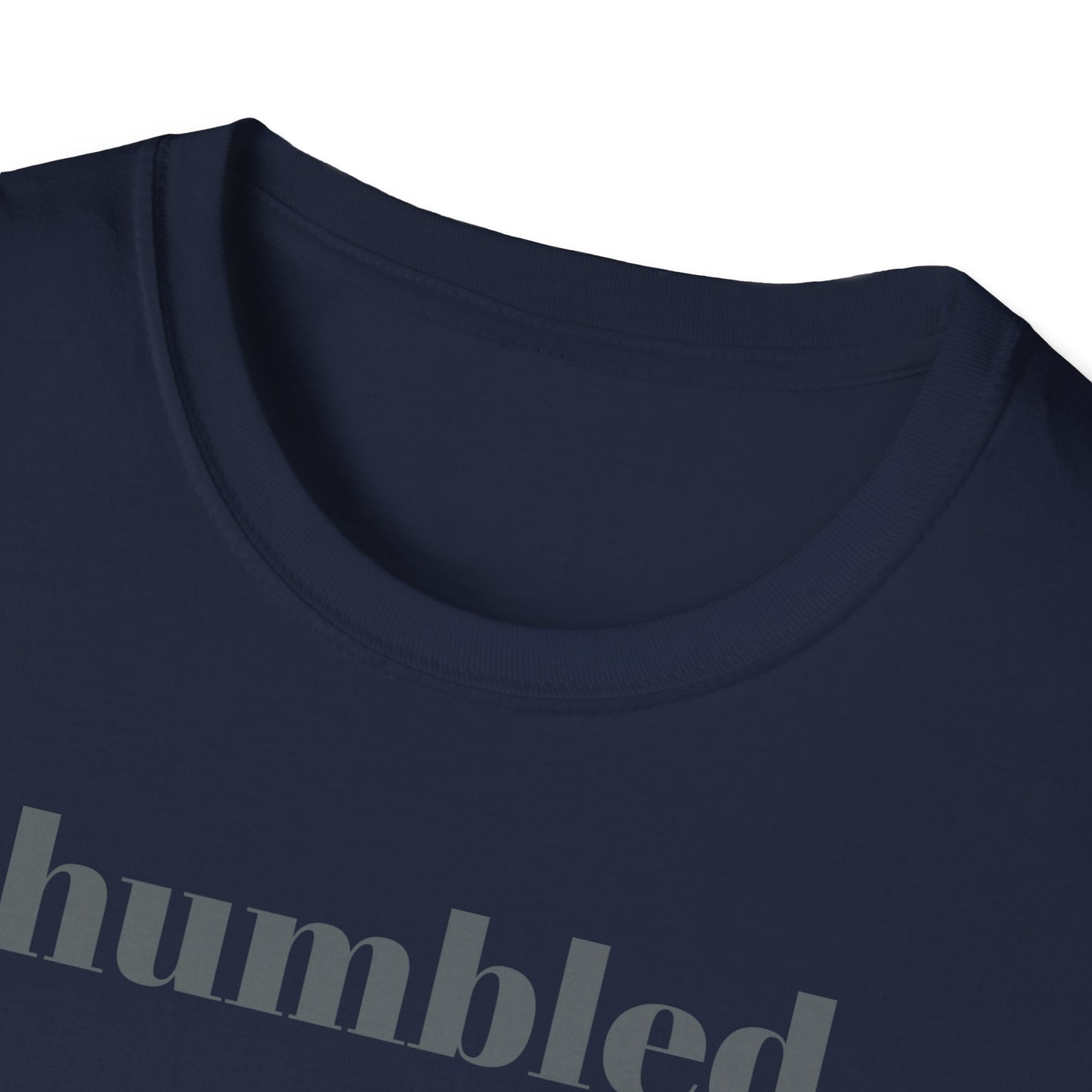 Humbled Cross Graphic Tee, Christian Gifts, Religious Apparel, Spiritual Fashion, Everyday Wear, Unisex Softstyle Shirt