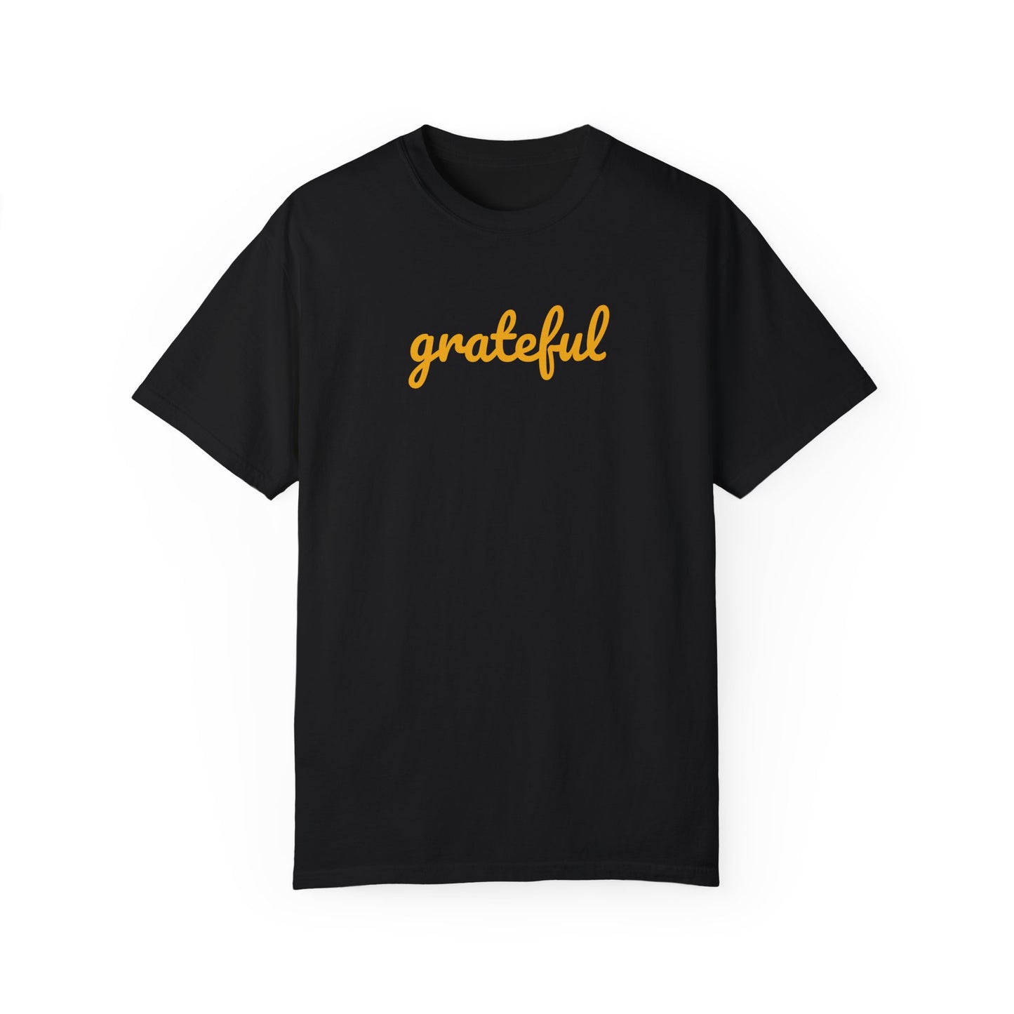 Grateful Comfort Colors 1717 Unisex T-shirt, Christian Bible Verse Tee, Inspirational Graphic Shirt, Religious Gift, Comfort