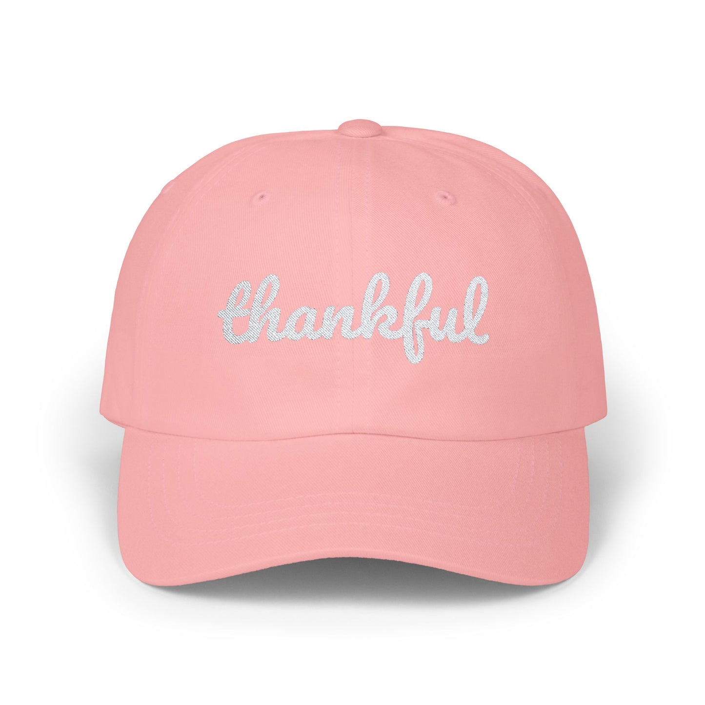 Thankful Classic Cap, Colossians 3:15 Casual Hat, Gratitude Unisex Gift, Relaxed Fit Summer Cap, Everyday Wear