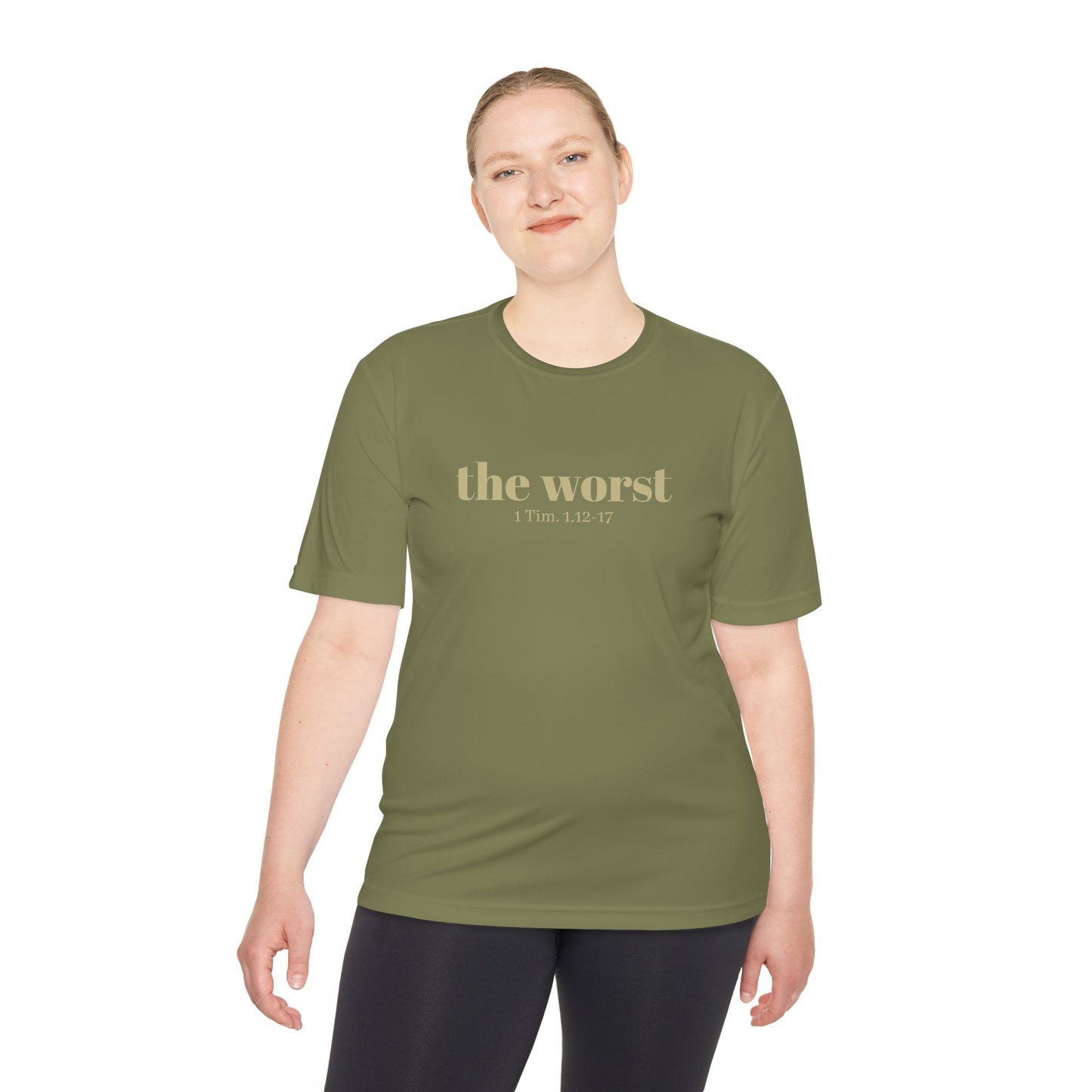 The Worst Performance Tee, Moisture Wicking Shirt, Unisex Activewear, Workout Lovers Gift, Exercising Gym Graphic Tee - Unisex Tee, Moisture