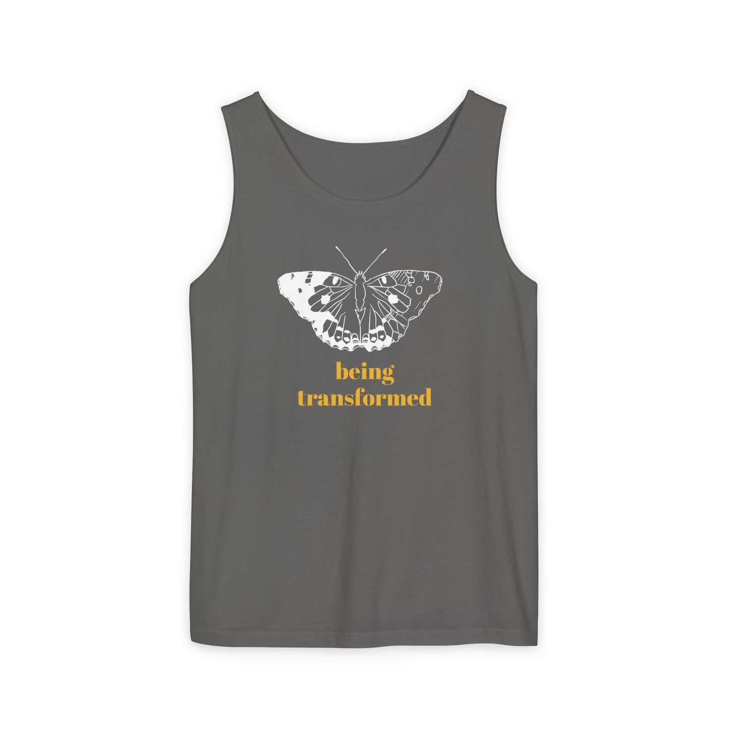 Being Transformed Butterfly Tank Top - Unisex Garment-Dyed