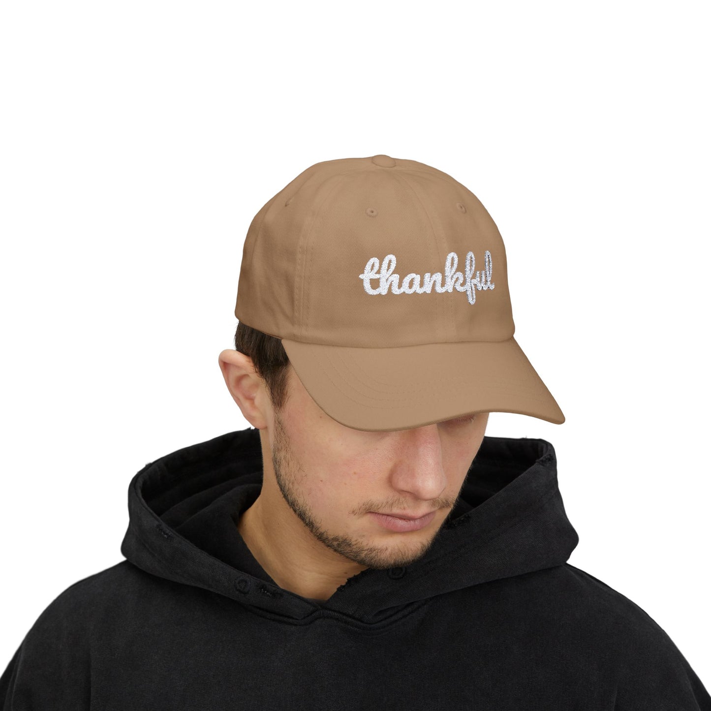 Thankful Classic Cap, Colossians 3:15 Casual Hat, Gratitude Unisex Gift, Relaxed Fit Summer Cap, Everyday Wear