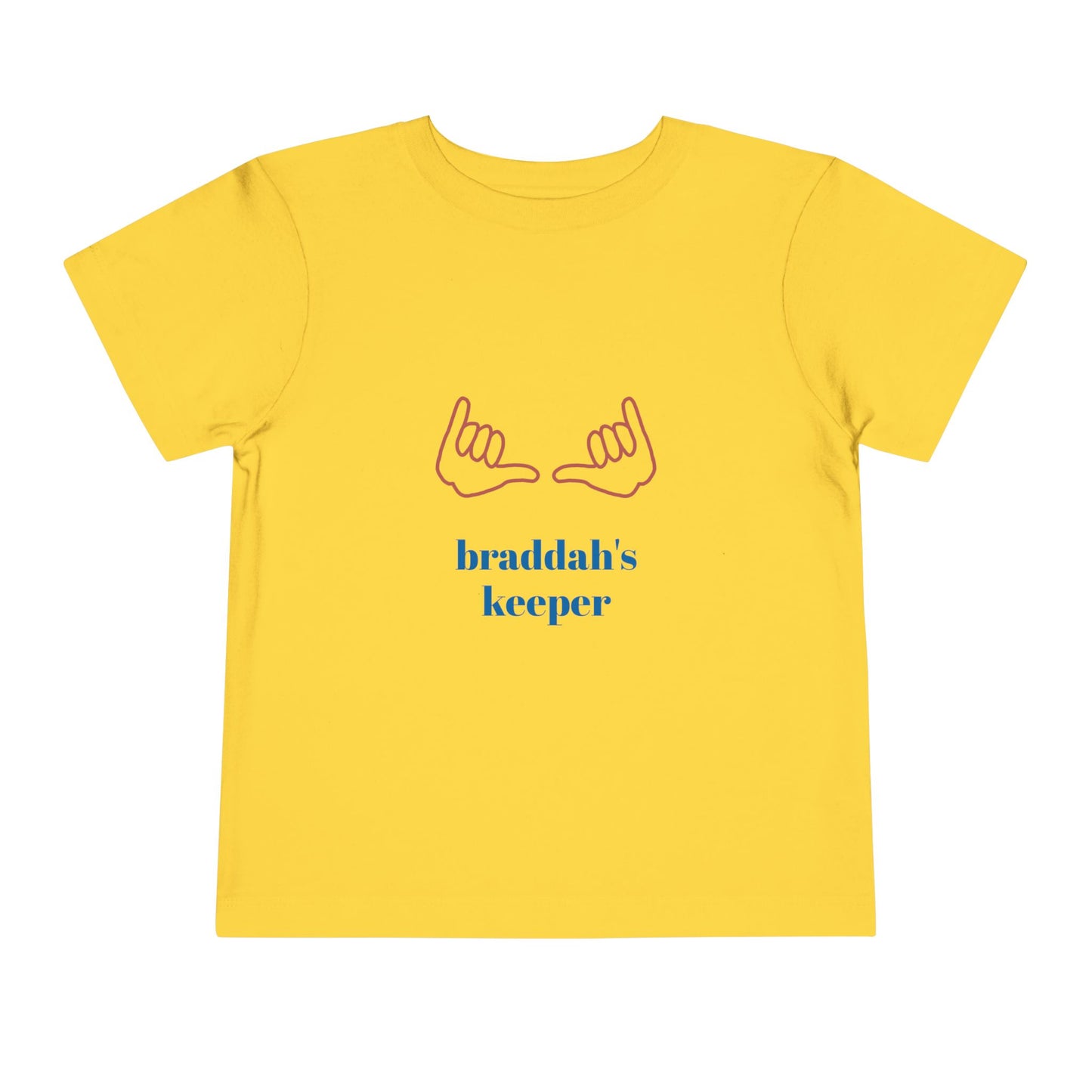 Toddler T-Shirt - Braddah's Keeper Shaka Ohana Hawaiian Shirt
