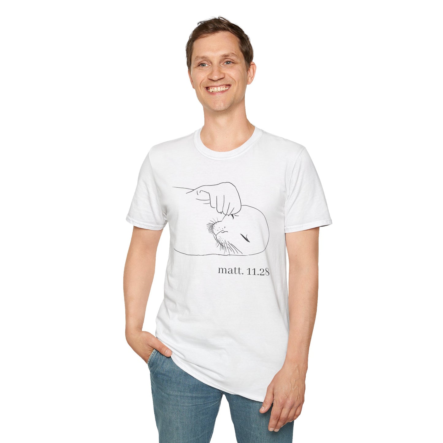 Monk Seal Seeking Rest Unisex Tee