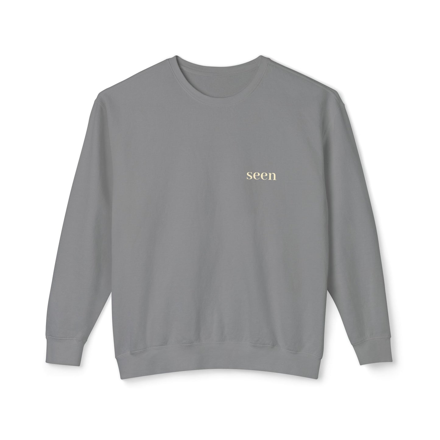Seen, My Father Sees Me Sweatshirt