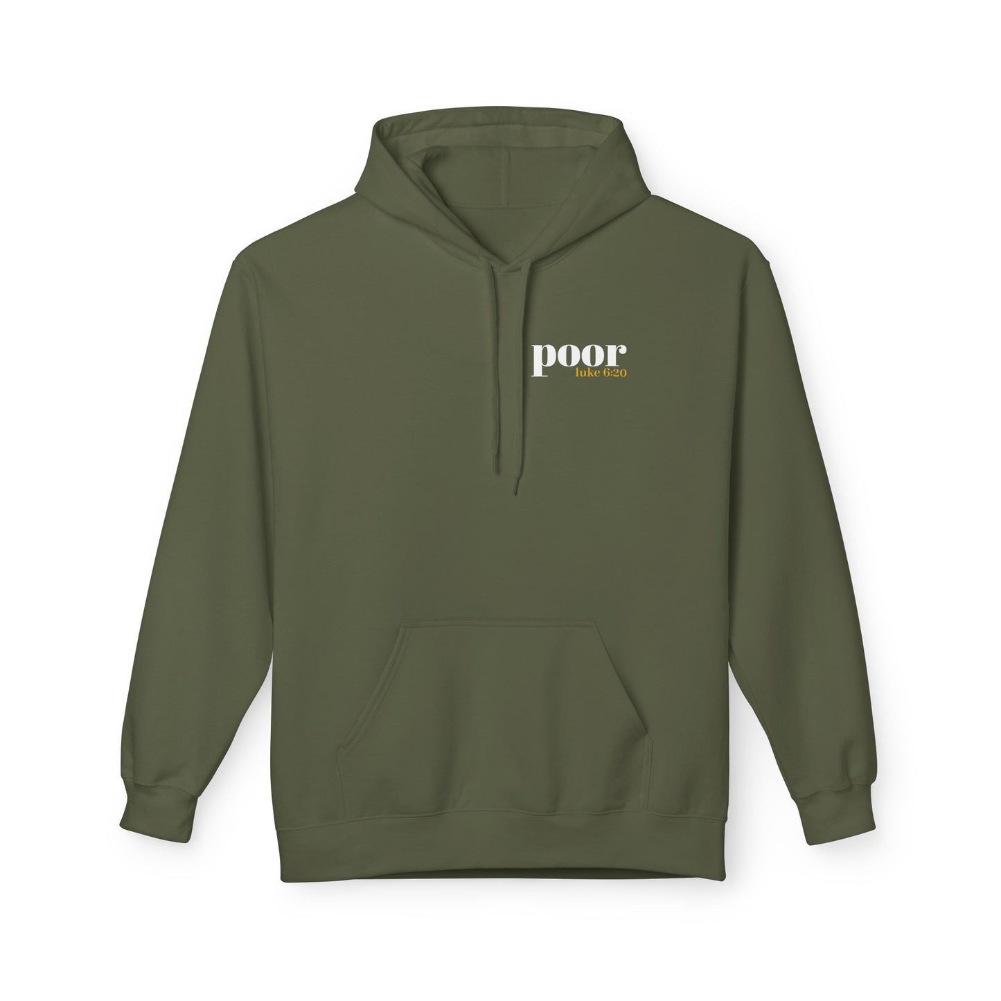 Poor Hoodie Jesus Sermon on the Mount Minimalist Unisex Hoodie, Religious Soft Fleece Sweatshirt, Christian Graphic Pullover, Religious