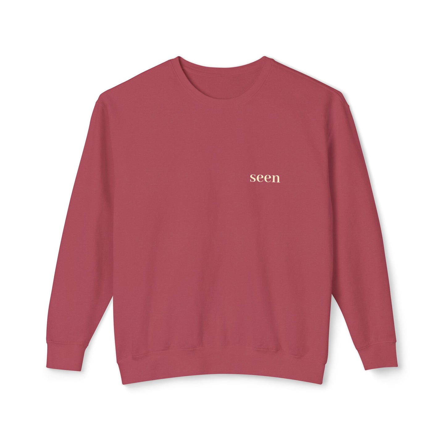 Seen, My Father Sees Me Sweatshirt