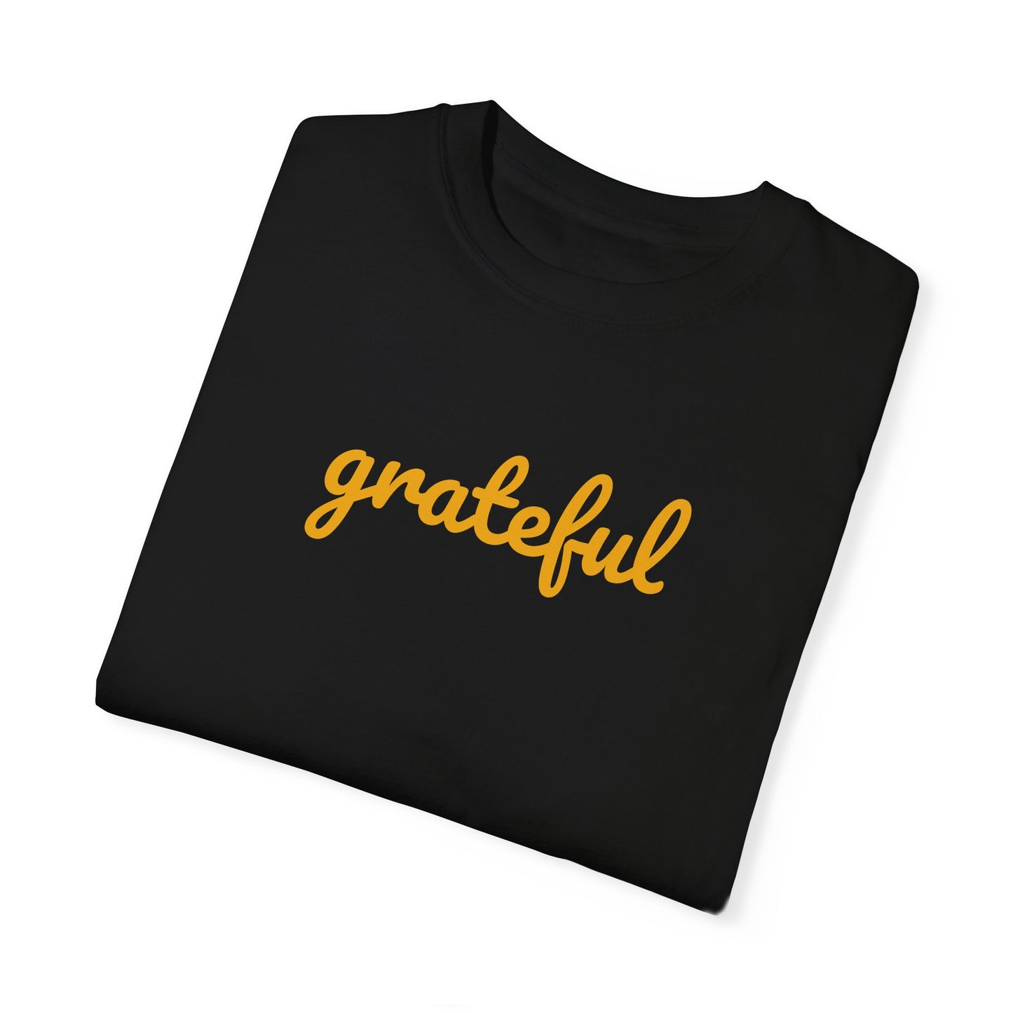 Grateful Comfort Colors 1717 Unisex T-shirt, Christian Bible Verse Tee, Inspirational Graphic Shirt, Religious Gift, Comfort