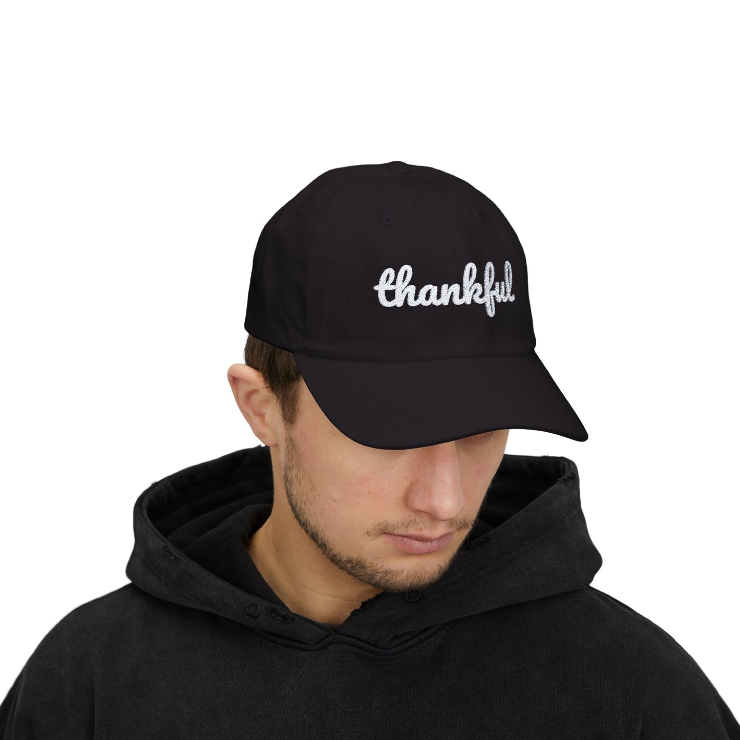 Thankful Classic Cap, Colossians 3:15 Casual Hat, Gratitude Unisex Gift, Relaxed Fit Summer Cap, Everyday Wear