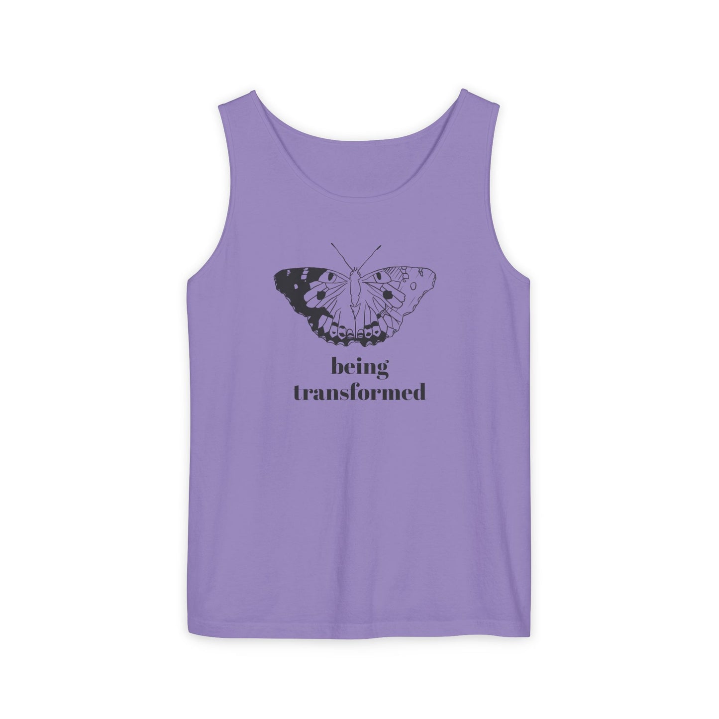 Being Transformed Butterfly Tank Top - Unisex Garment-Dyed