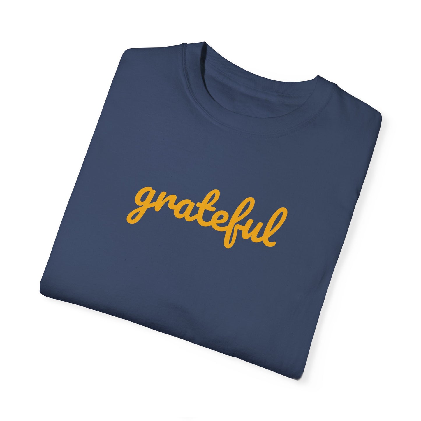 Grateful Comfort Colors 1717 Unisex T-shirt, Christian Bible Verse Tee, Inspirational Graphic Shirt, Religious Gift, Comfort