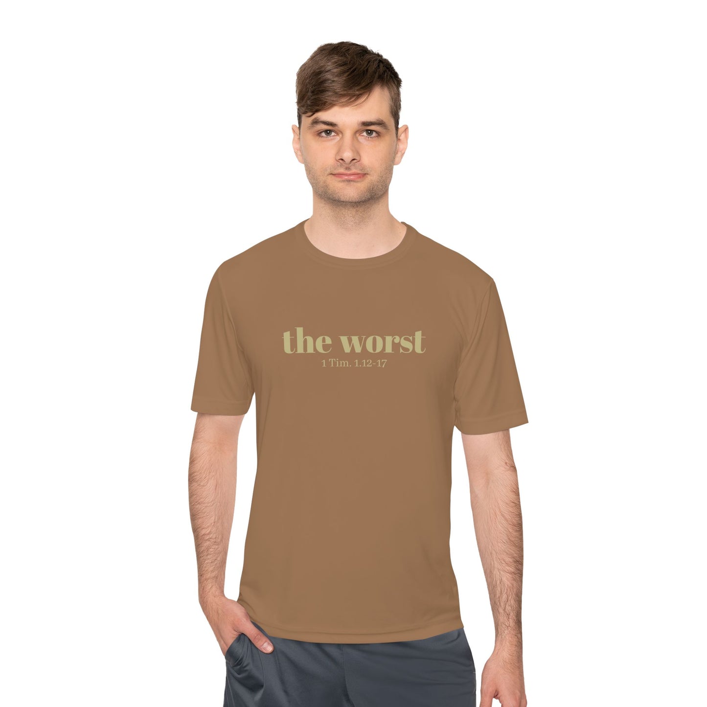 The Worst Performance Tee, Moisture Wicking Shirt, Unisex Activewear, Workout Lovers Gift, Exercising Gym Graphic Tee - Unisex Tee, Moisture