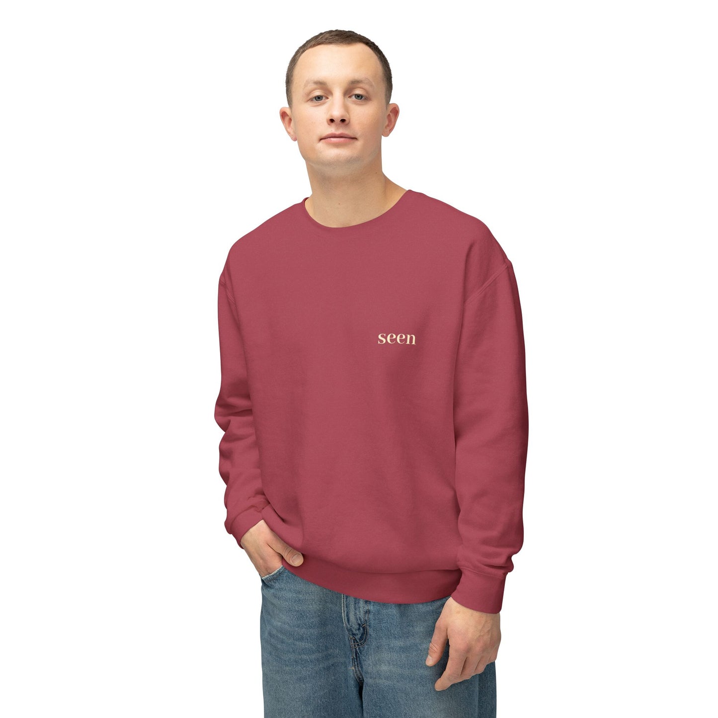 Seen, My Father Sees Me Sweatshirt