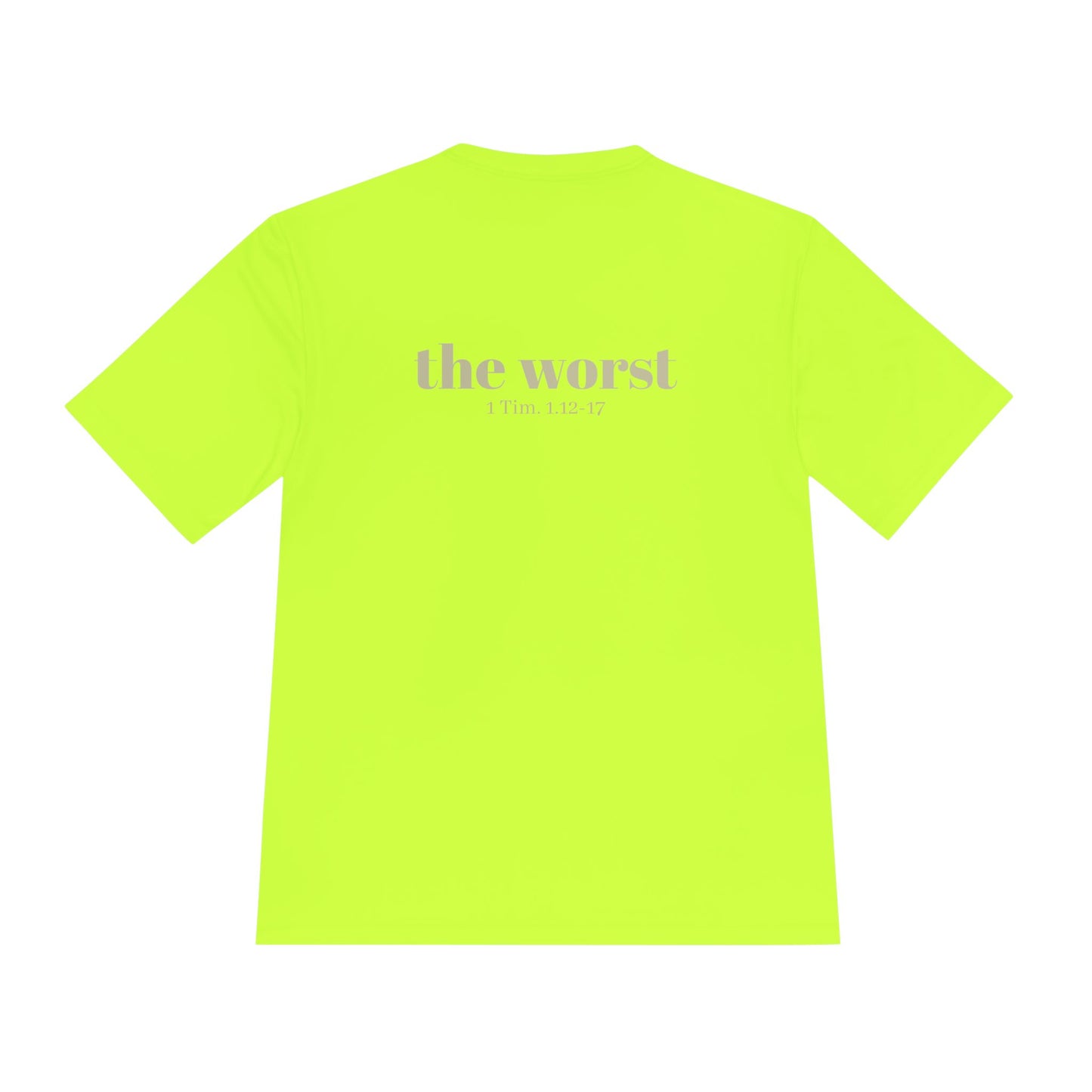 The Worst Performance Tee, Moisture Wicking Shirt, Unisex Activewear, Workout Lovers Gift, Exercising Gym Graphic Tee - Unisex Tee, Moisture