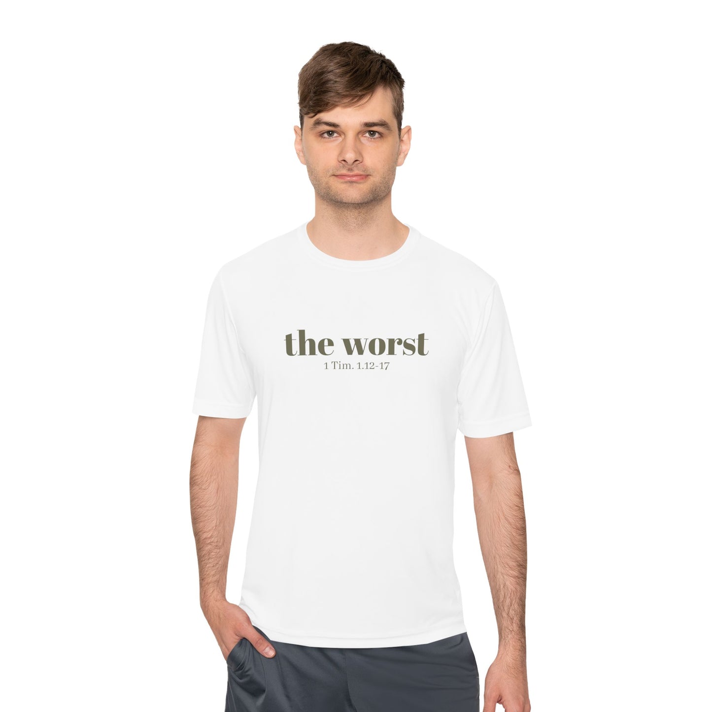The Worst Performance Tee, Moisture Wicking Shirt, Unisex Activewear, Workout Lovers Gift, Exercising Gym Graphic Tee - Unisex Tee, Moisture