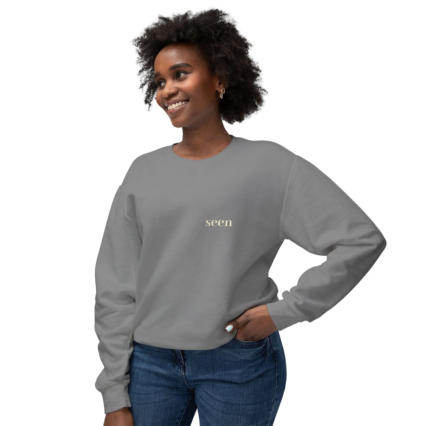 Seen, My Father Sees Me Sweatshirt
