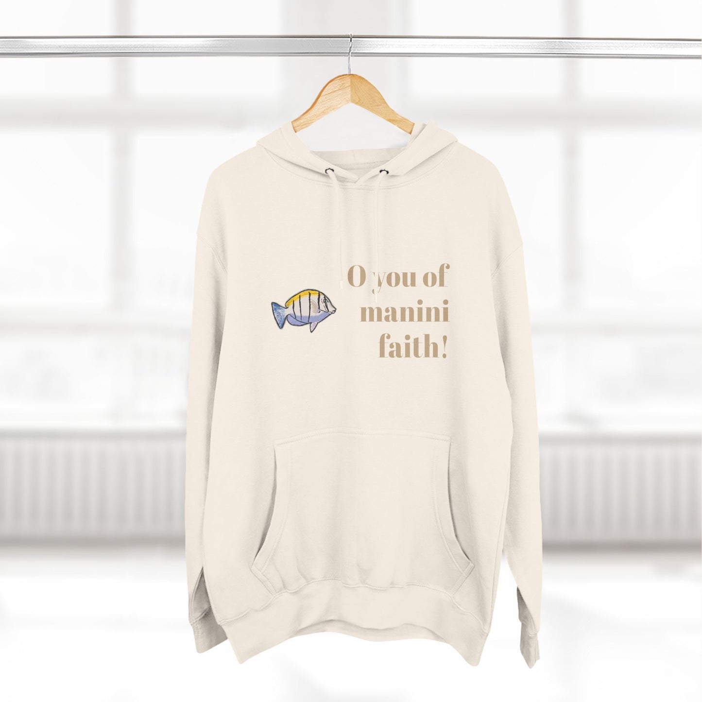 O You of Manini Faith Adjective Apparel Hoodie