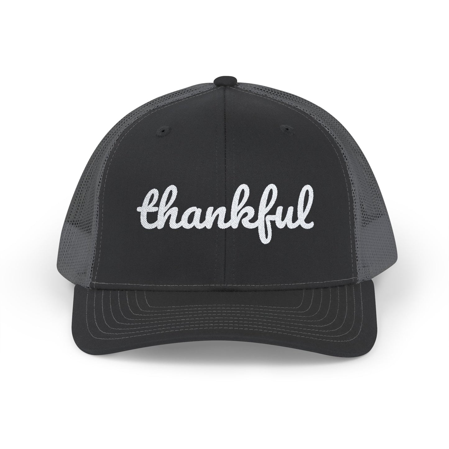Thankful Snapback Trucker Cap for Gratitude Lovers, Adjustable Cap, Gifts for Him/Her, Farmhouse Decor, Thanksgiving Gift
