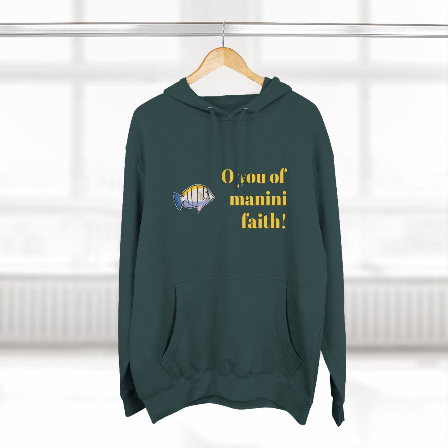 O You of Manini Faith Adjective Apparel Hoodie