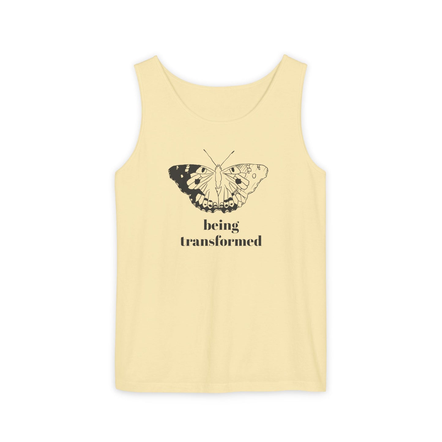 Being Transformed Butterfly Tank Top - Unisex Garment-Dyed