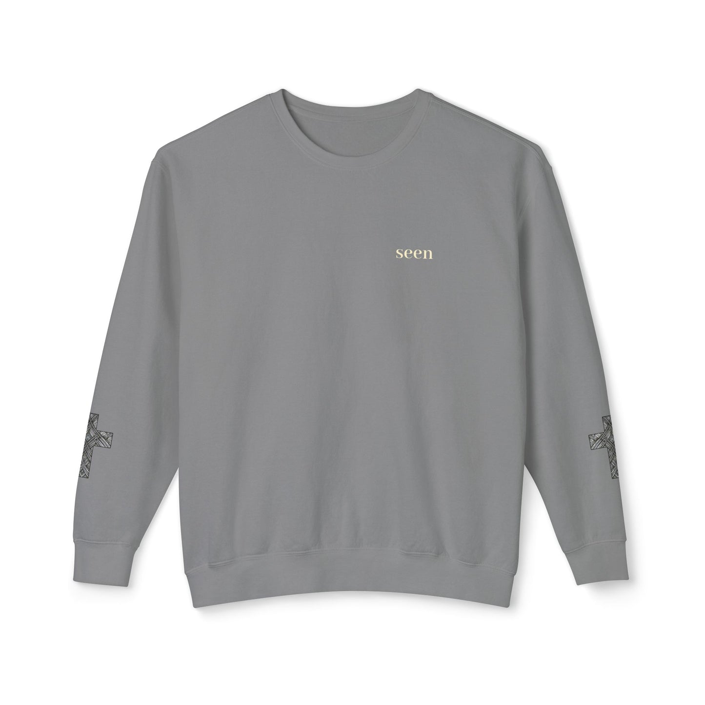 Seen, My Father Sees Me Sweatshirt