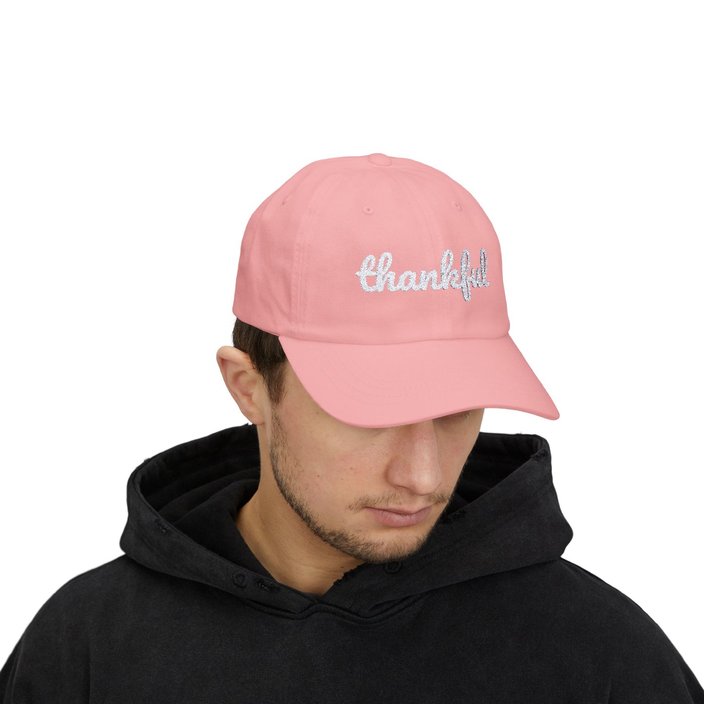 Thankful Classic Cap, Colossians 3:15 Casual Hat, Gratitude Unisex Gift, Relaxed Fit Summer Cap, Everyday Wear