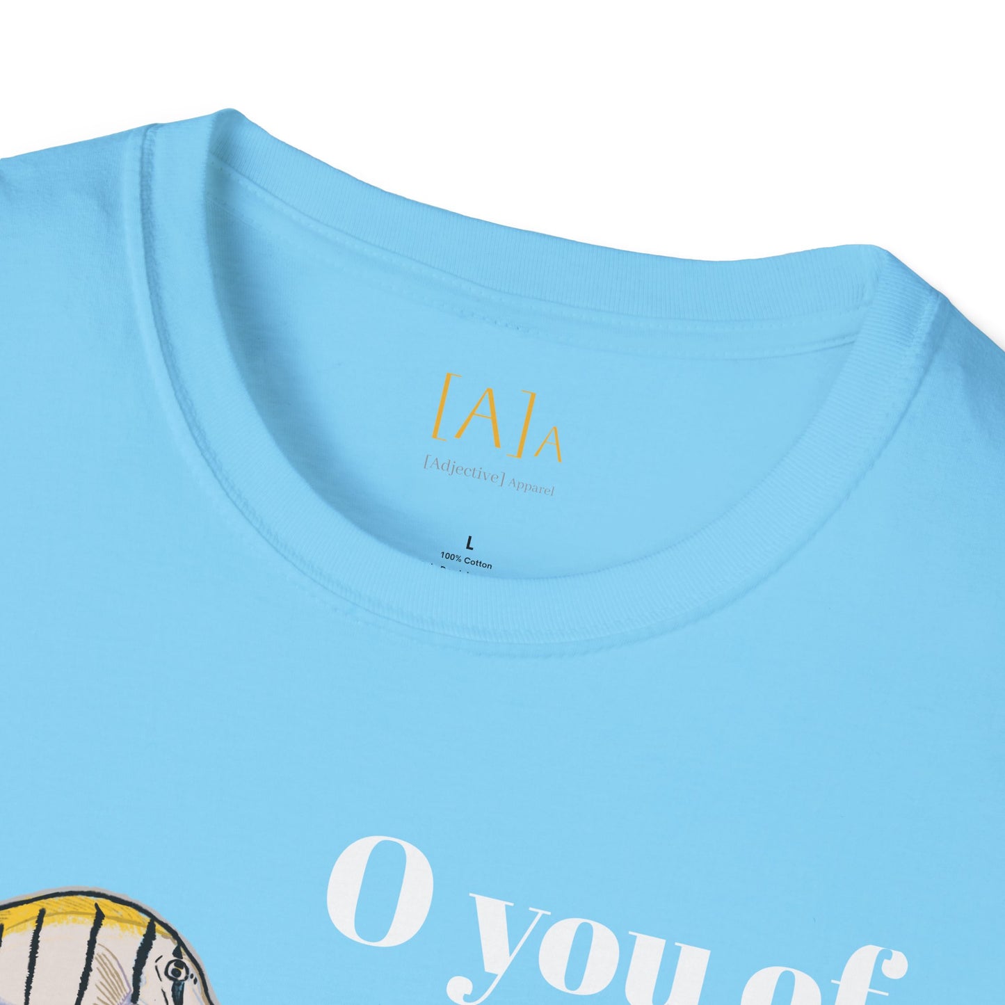 Manini Faith T-Shirt - Jesus Hawaii Fish Ocean-Inspired Unisex Softstyle, Inspirational Gift for Beach Lovers, Summer Vibes