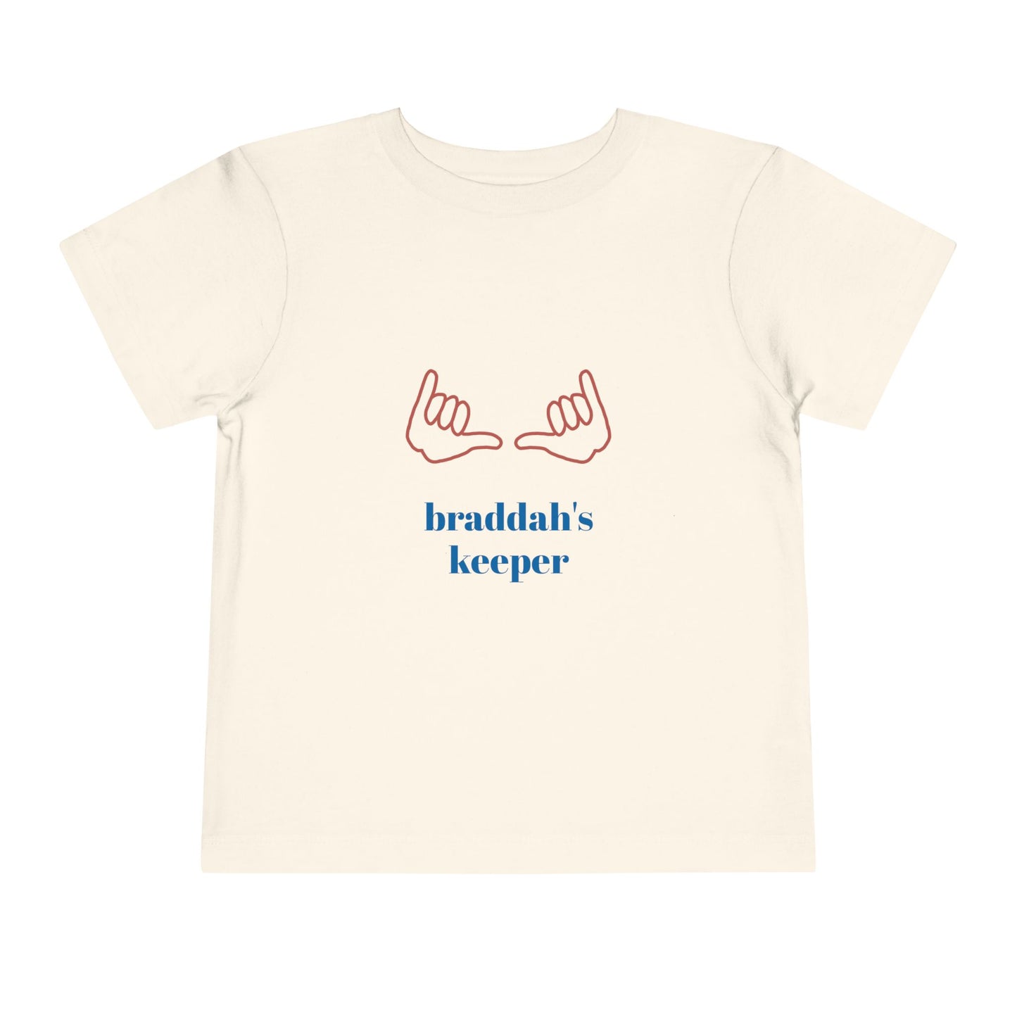 Toddler T-Shirt - Braddah's Keeper Shaka Ohana Hawaiian Shirt