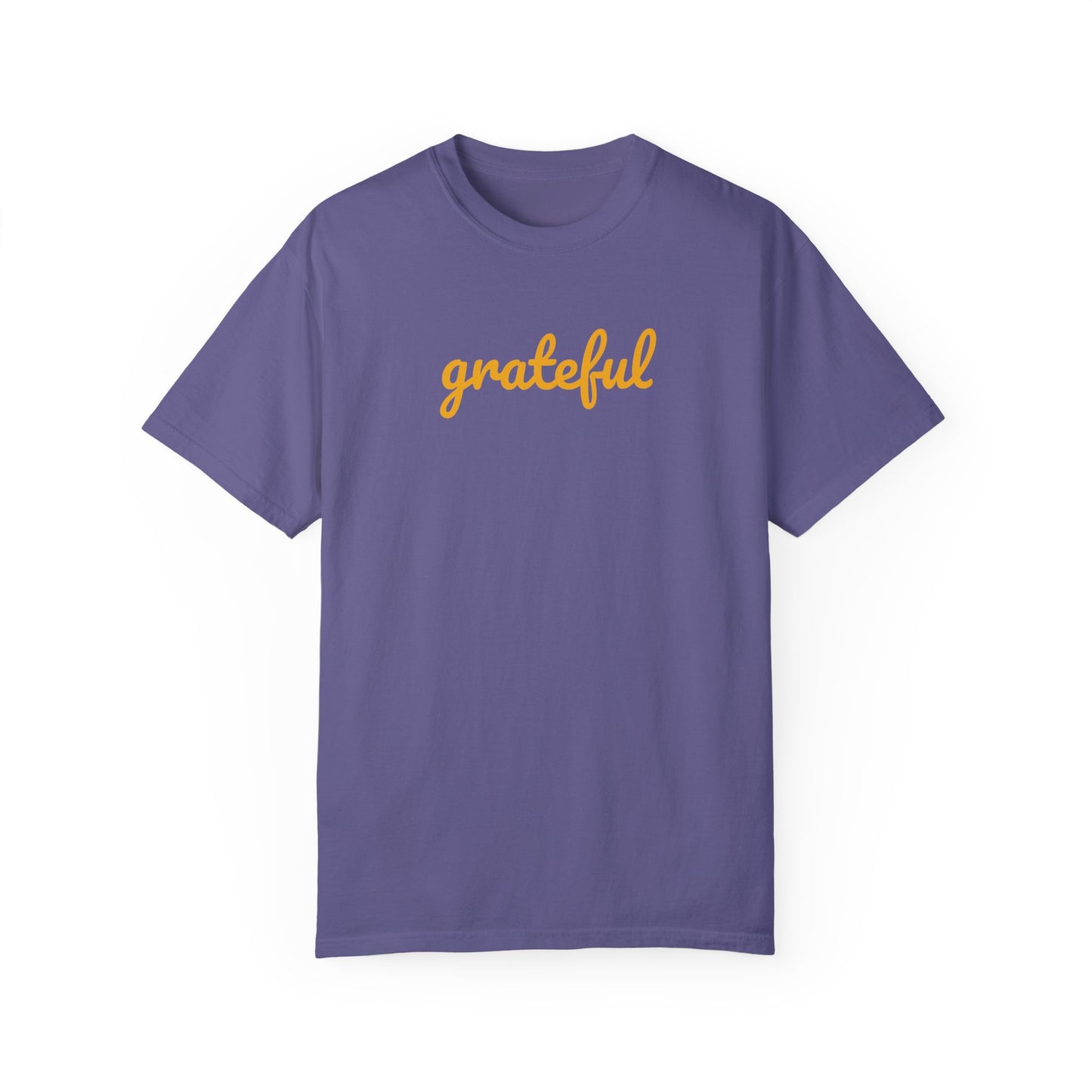 Grateful Comfort Colors 1717 Unisex T-shirt, Christian Bible Verse Tee, Inspirational Graphic Shirt, Religious Gift, Comfort