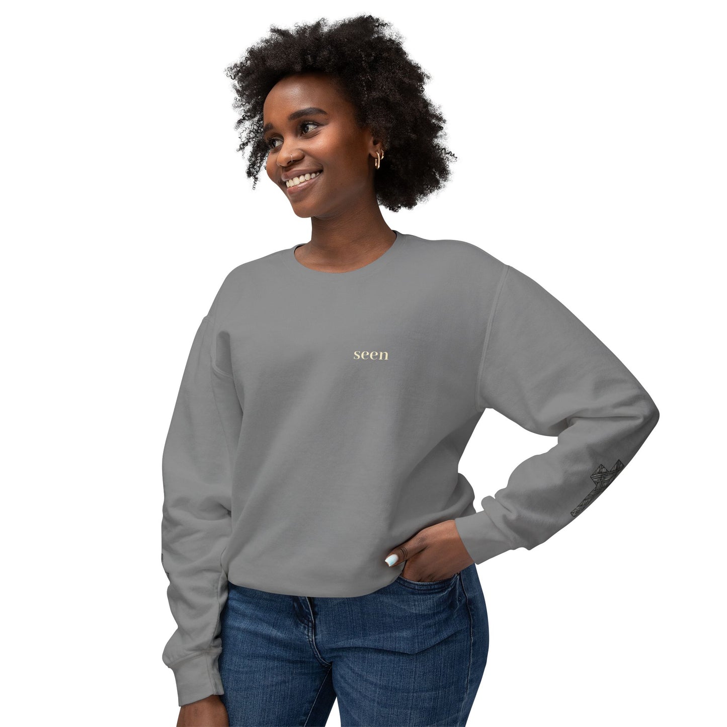 Seen, My Father Sees Me Sweatshirt
