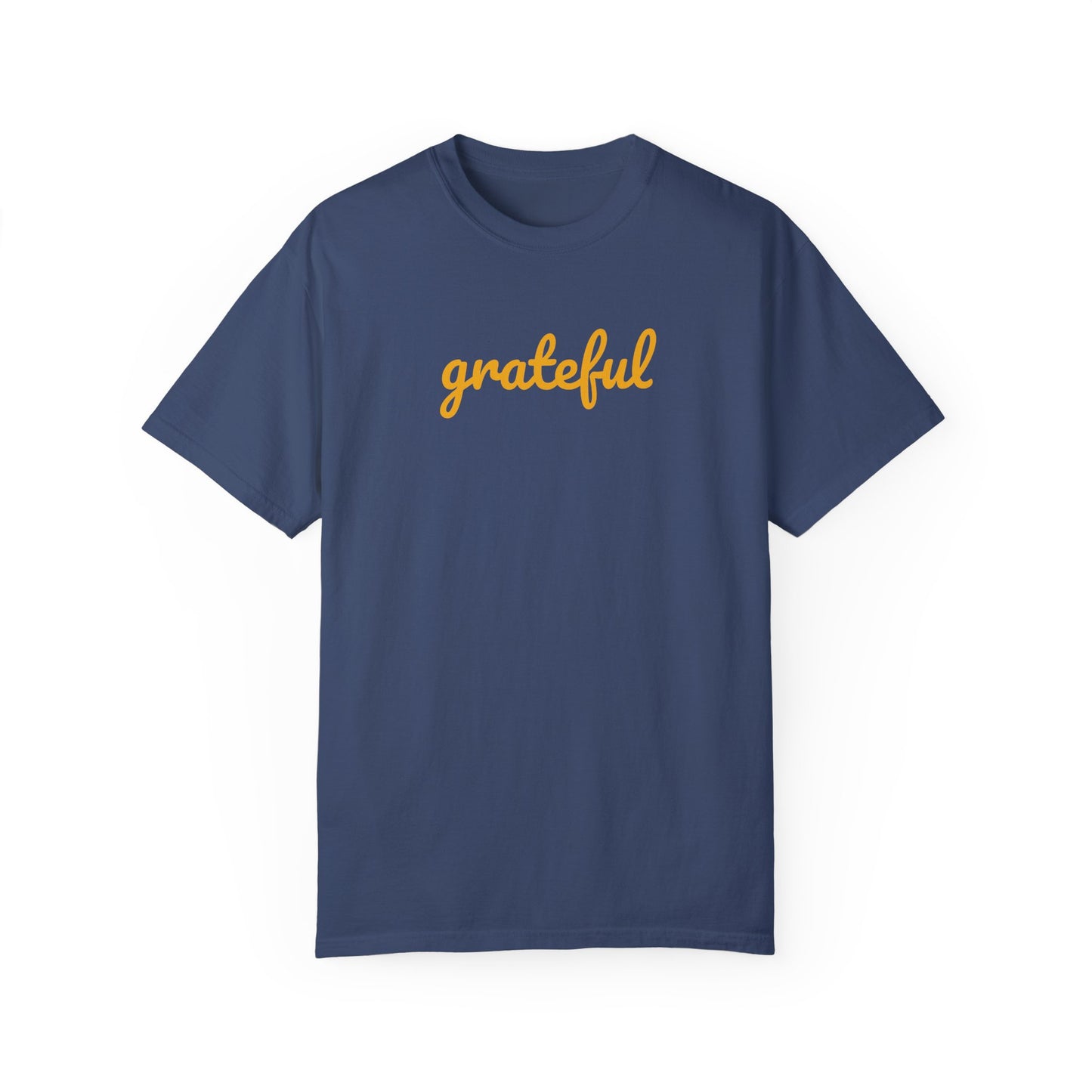 Grateful Comfort Colors 1717 Unisex T-shirt, Christian Bible Verse Tee, Inspirational Graphic Shirt, Religious Gift, Comfort