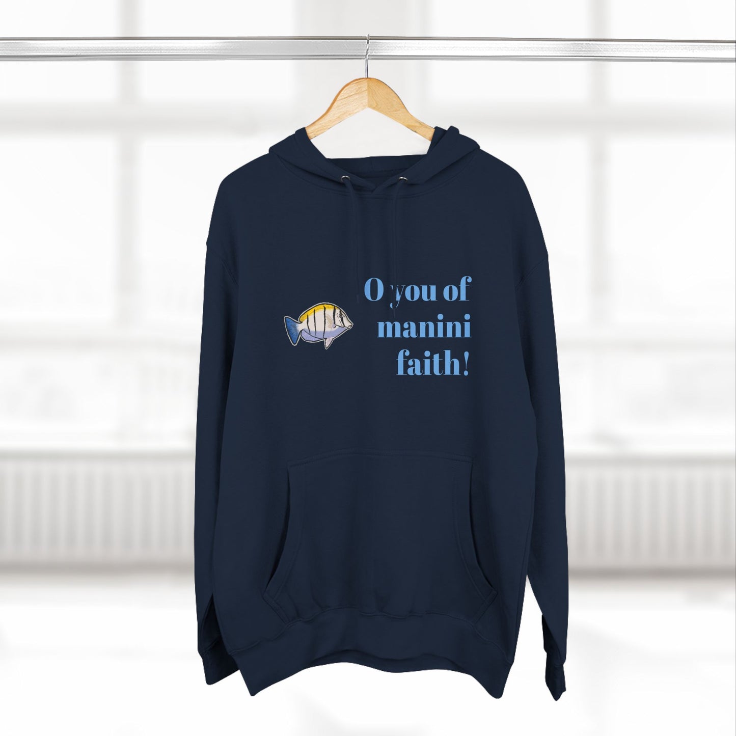 O You of Manini Faith Adjective Apparel Hoodie