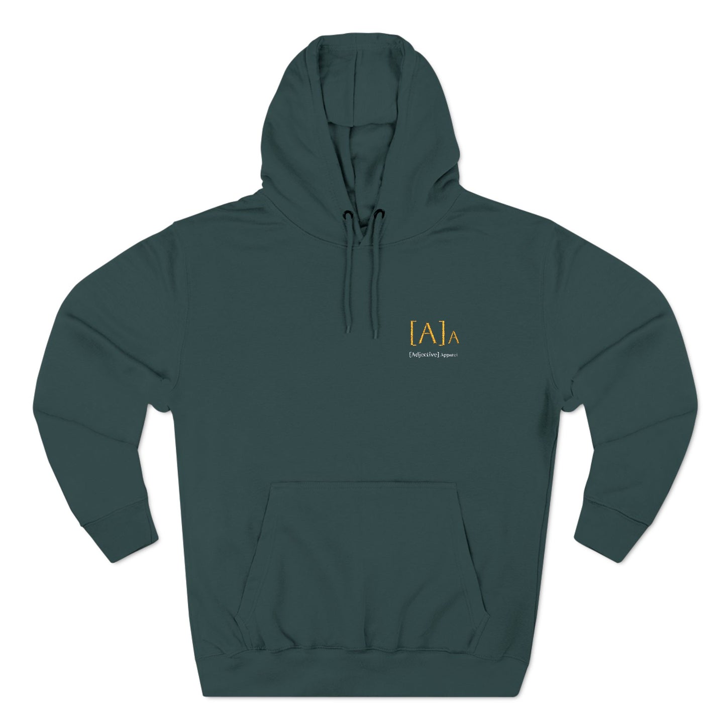Embroidered Adjective Apparel Logo Hoodie