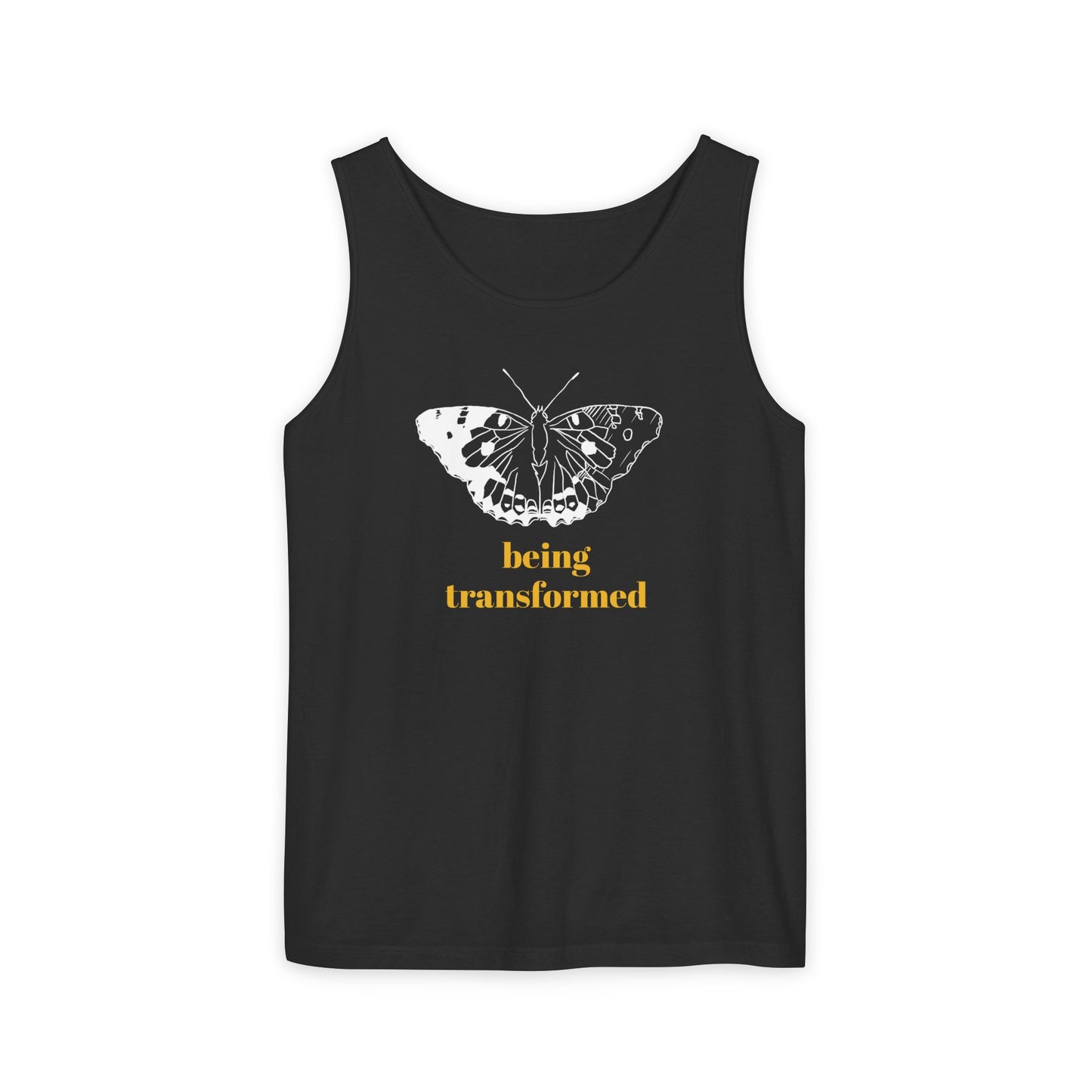 Being Transformed Butterfly Tank Top - Unisex Garment-Dyed