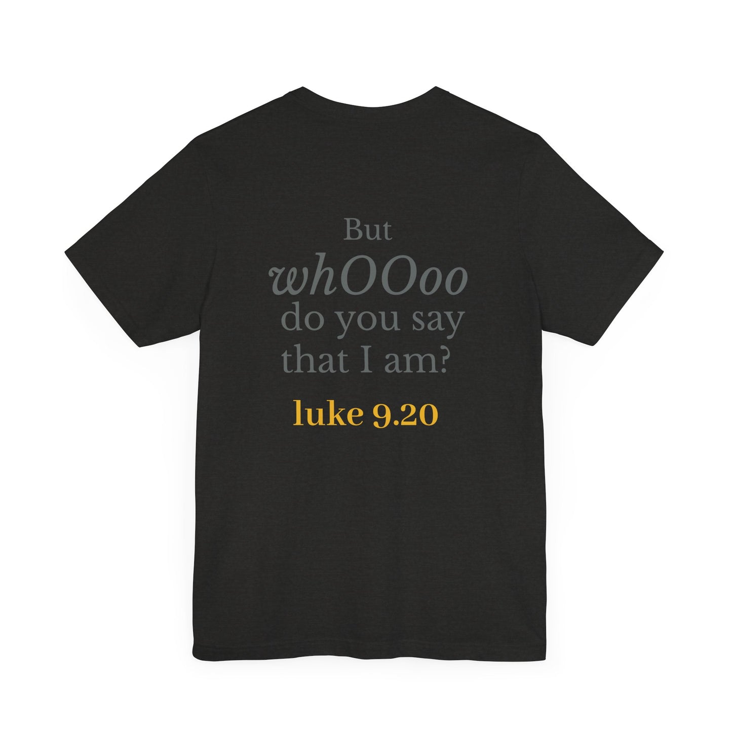 WhOOoo Do You Say That I Am - Owl T-shirt, Hawaiian Barn Owl Bird, Christian Faith Gift, Vintage Style Top, Religious Graphic Apparel