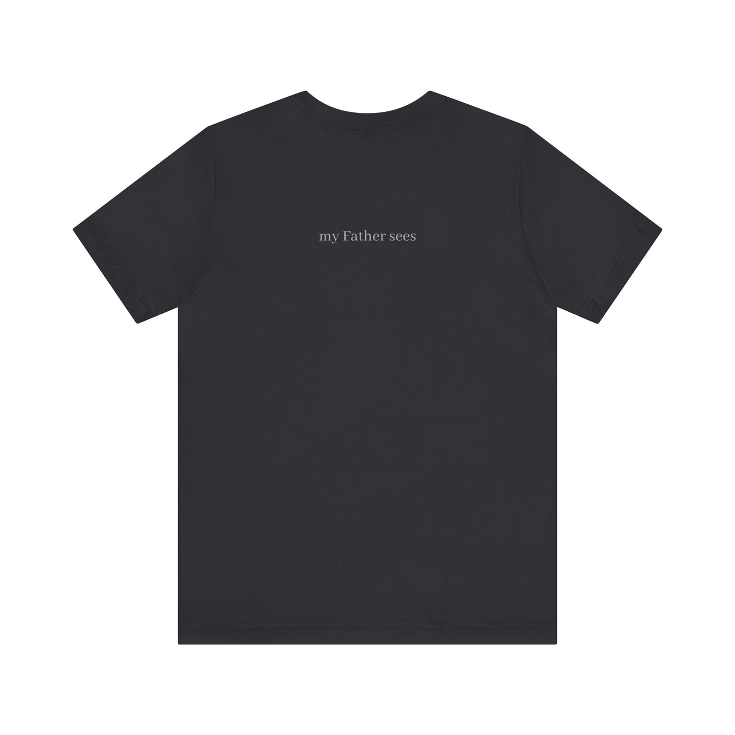 Seen in Secret Tee - My Father Sees, Matthew 6 Motivational Shirt, Self-Love Gift, Everyday Style