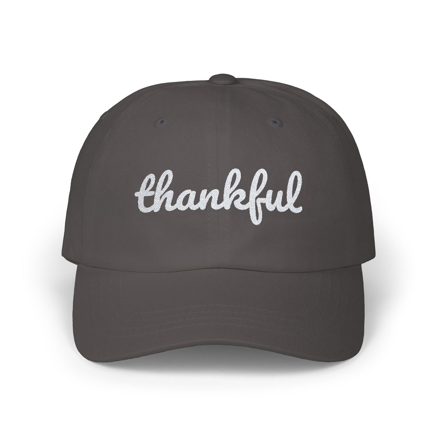 Thankful Classic Cap, Colossians 3:15 Casual Hat, Gratitude Unisex Gift, Relaxed Fit Summer Cap, Everyday Wear