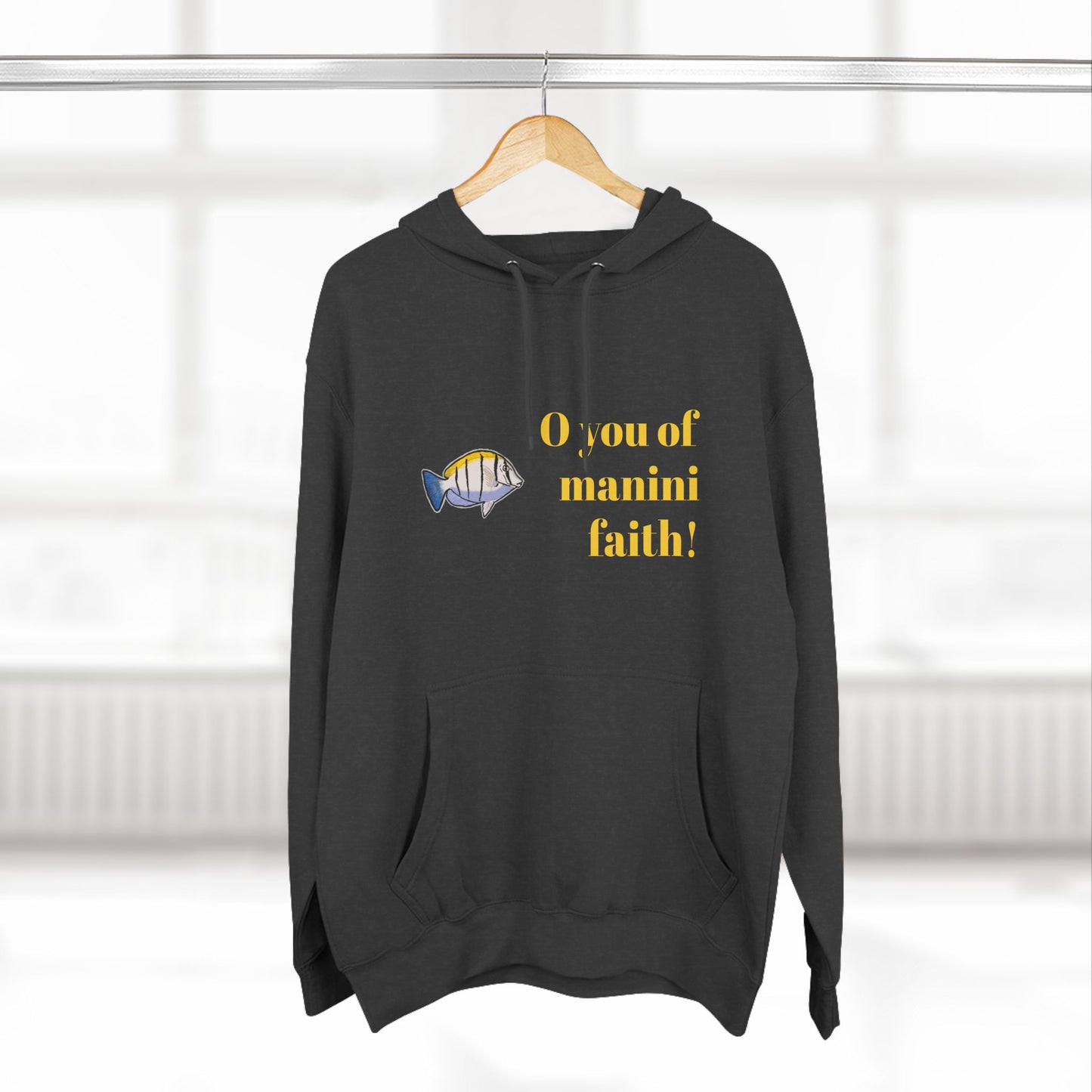 O You of Manini Faith Adjective Apparel Hoodie