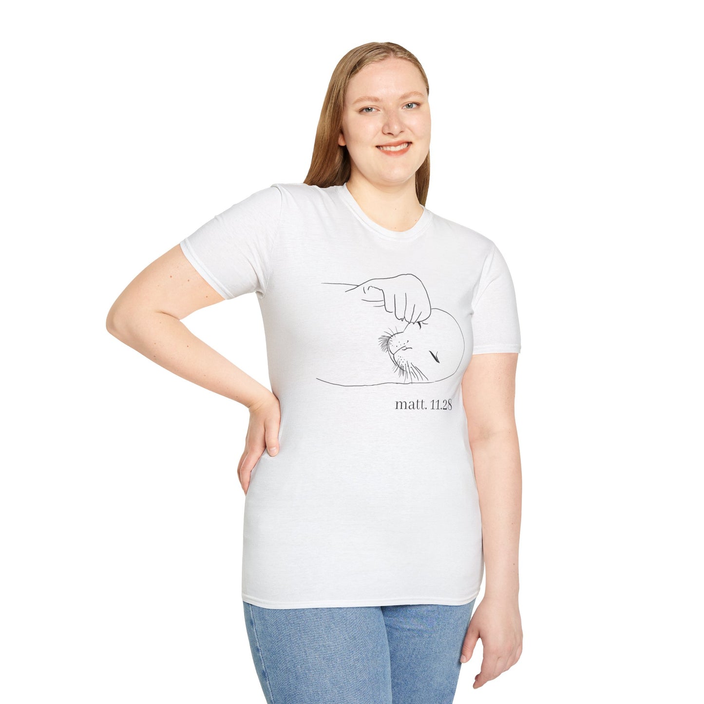 Monk Seal Seeking Rest Unisex Tee