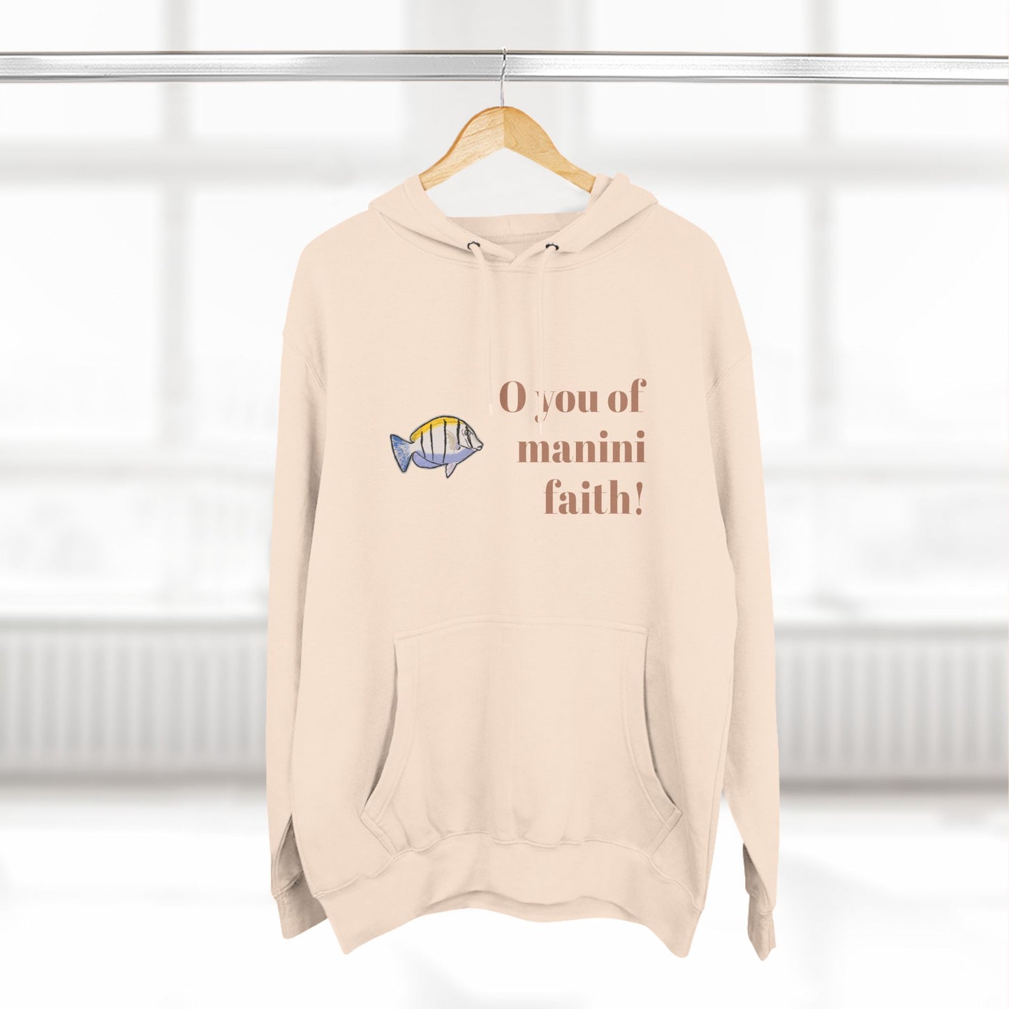O You of Manini Faith Adjective Apparel Hoodie