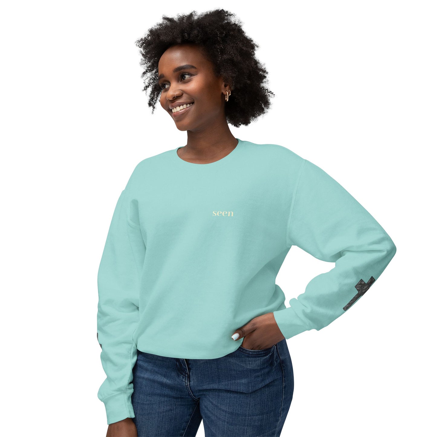 Seen, My Father Sees Me Sweatshirt