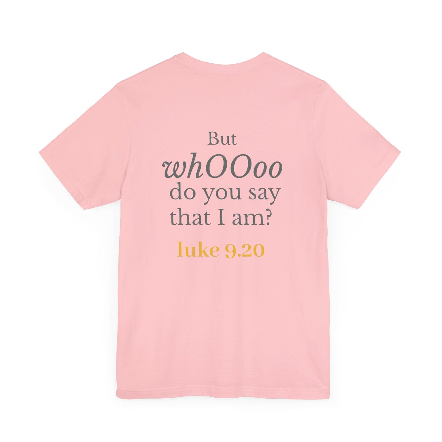 WhOOoo Do You Say That I Am - Owl T-shirt, Hawaiian Barn Owl Bird, Christian Faith Gift, Vintage Style Top, Religious Graphic Apparel
