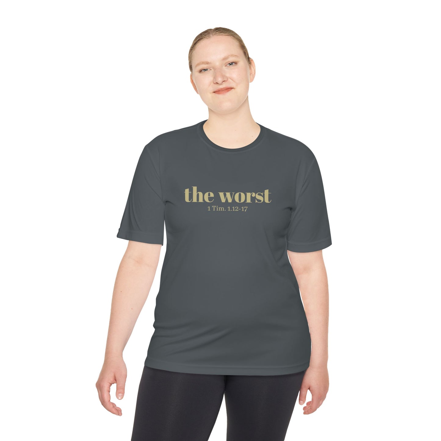 The Worst Performance Tee, Moisture Wicking Shirt, Unisex Activewear, Workout Lovers Gift, Exercising Gym Graphic Tee - Unisex Tee, Moisture