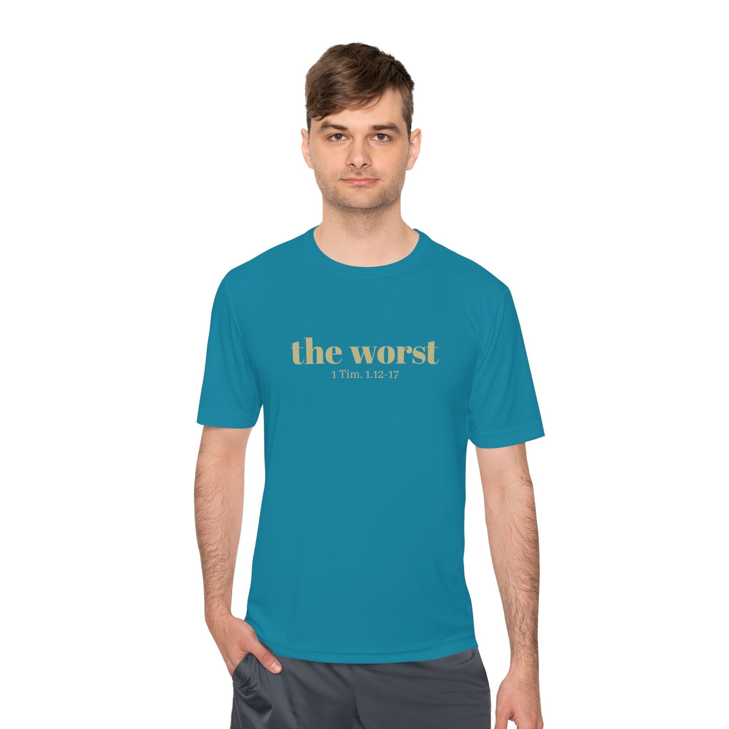 The Worst Performance Tee, Moisture Wicking Shirt, Unisex Activewear, Workout Lovers Gift, Exercising Gym Graphic Tee - Unisex Tee, Moisture