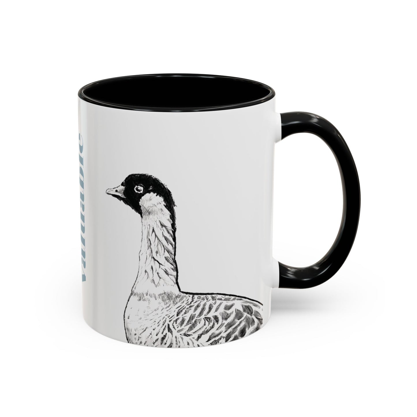 Much More Valuable Inspirational Accent Coffee Mug, Nene Hawaii State Bird Gift, Motivational Mug, Unique Kitchen Decor, Perfect for Home
