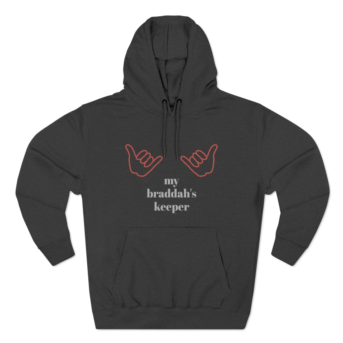 Braddah's Keeper Adjective Apparel Hoodie