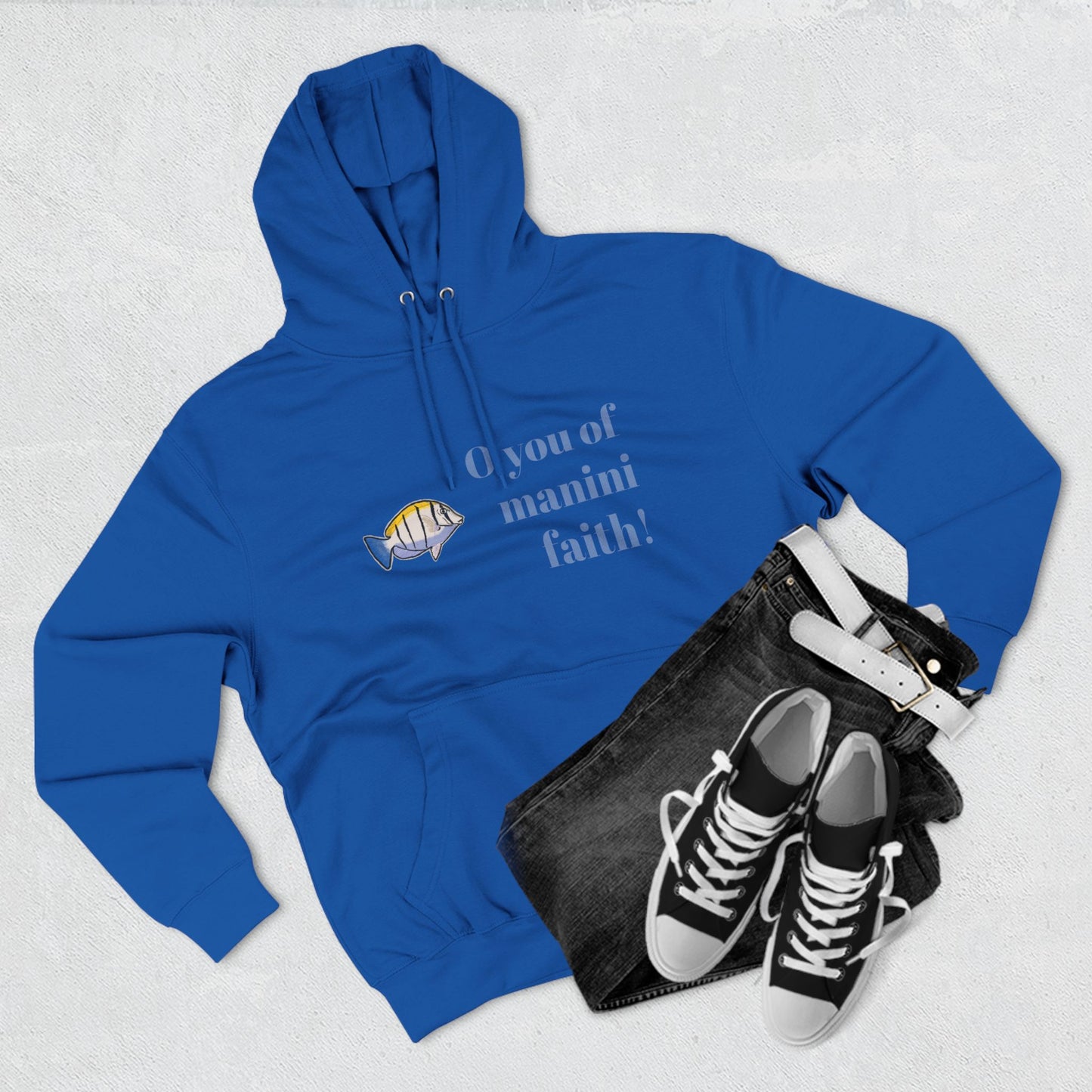 O You of Manini Faith Adjective Apparel Hoodie