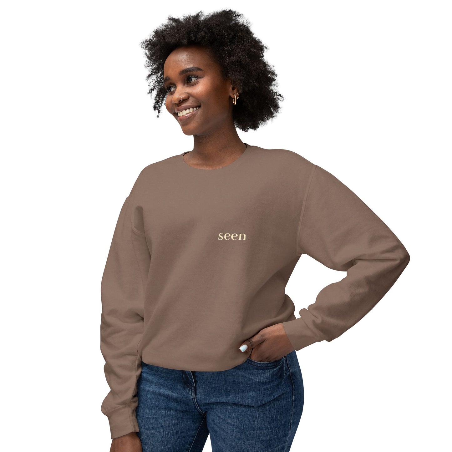 Seen, My Father Sees Me Sweatshirt