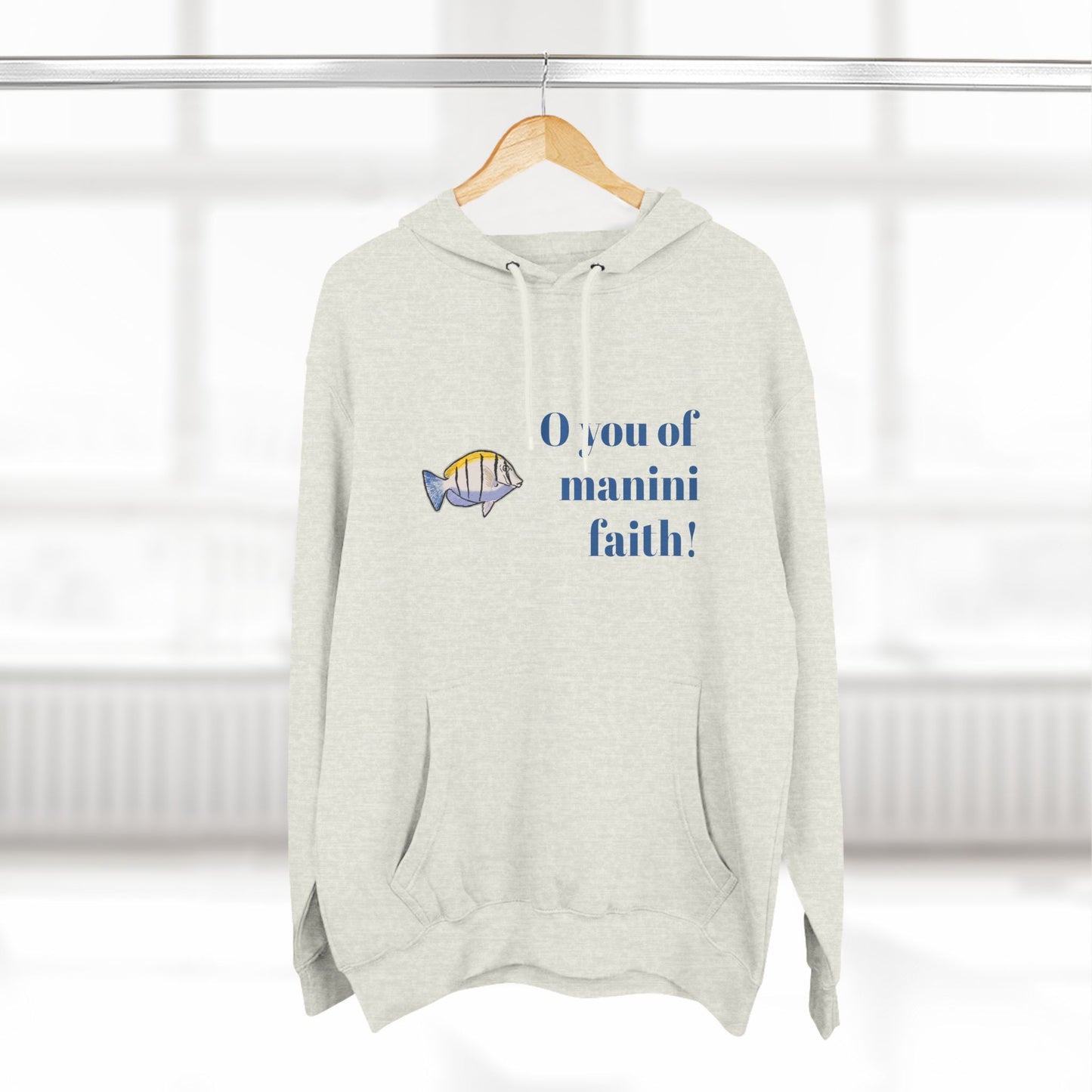 O You of Manini Faith Adjective Apparel Hoodie