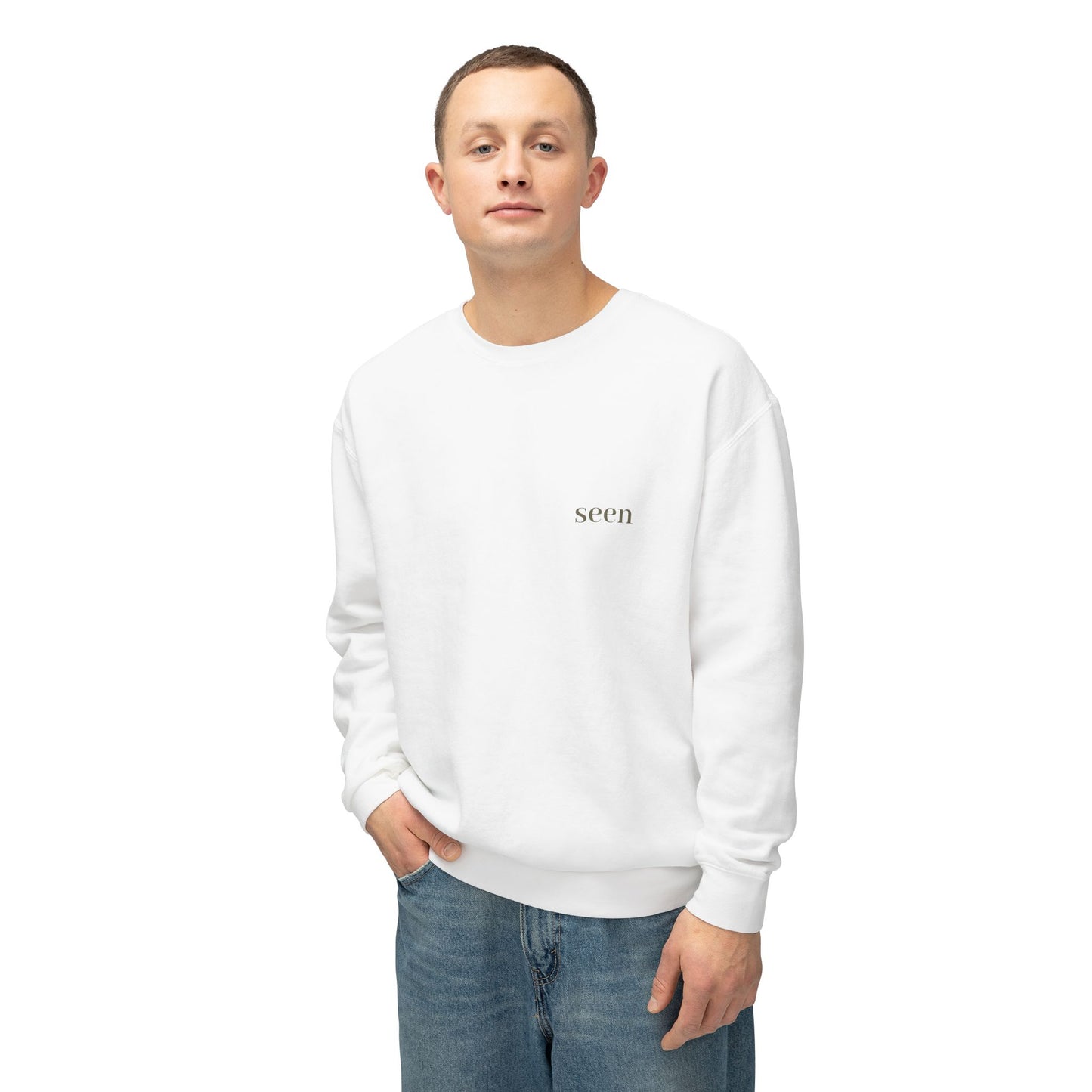 Seen, My Father Sees Me Sweatshirt